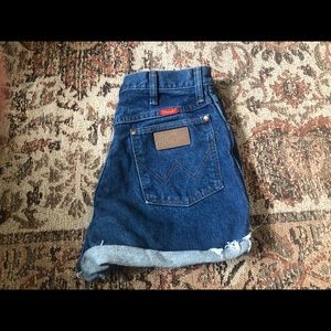 Vintage Wrangler Cutoffs